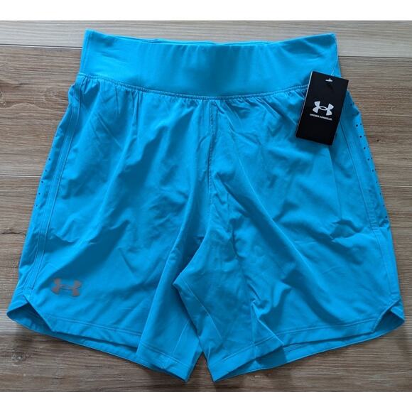 NWT Under Armour Men's UA Speedpocket 7'' Shorts in Capri size Small